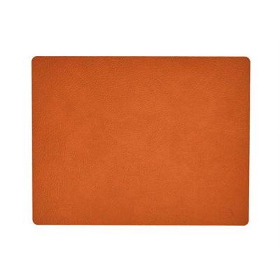 LIND DNA Placemat Leer Hippo Oranje 35 x 45 cm LIND DNA Placemat Leer Hippo Oranje 35 x 45 cm
