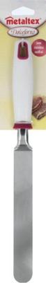 Metaltex flexibele spatel dolceforno 34 cm rvs wit/rood/zilver Metaltex flexibele spatel dolceforno 34 cm rvs wit/rood/zilver