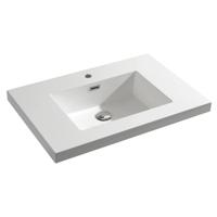 Wastafel Differnz Reno 75 cm Wit Differnz - thumbnail