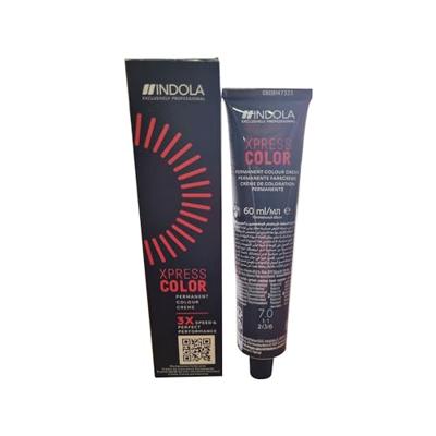 Indola Profession Xpress Color Permanent Color Haarverf 7.0 Middel Blond Natuur 60ml Indola Profession Xpress Color Permanent Color Haarverf 7.0 Middel Blond Natuur 60ml