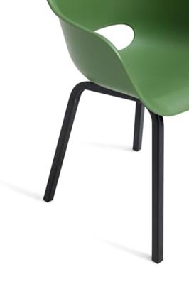 Keter Noa Tuinstoel - 2 stuks - 55x56,5x80cm - Olijfgroen