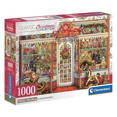Clementoni legpuzzel kerstwinkel - 1000st.