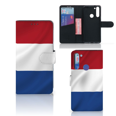 Motorola Moto G8 Bookstyle Case Nederlandse Vlag Motorola Moto G8 Bookstyle Case Nederlandse Vlag