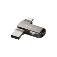 USB stick Lexar LJDD400128G-BNQNG Grijs 128 GB (1 Stuks) - thumbnail