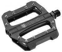 Union pedaal sp1300 alu cartridge+thrust lager. zwart - thumbnail