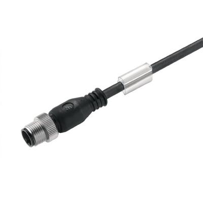 Weidmüller 9456102000 Sensor/actuator connector, geassembleerd M12 Aantal polen (sensoren): 4 Stekker 55.00 m 1 stuk(s)
