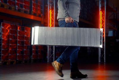 ACEBIKES Ace bikes oprijplank "f500" drive-up ramp 680kg with handles / grip