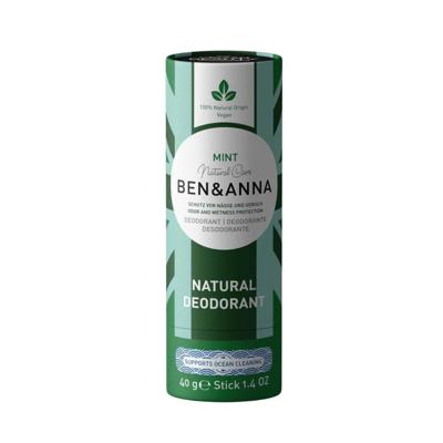 Ben & Anna Deodorant in papiertube - mint - 40 gram