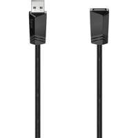 Hama USB-kabel USB 2.0 USB-A bus, USB-A stekker 1.50 m Zwart 00200619 - thumbnail
