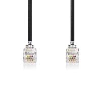 Nedis TCGP90100BK50 telefoonkabel 5 m Zwart - thumbnail