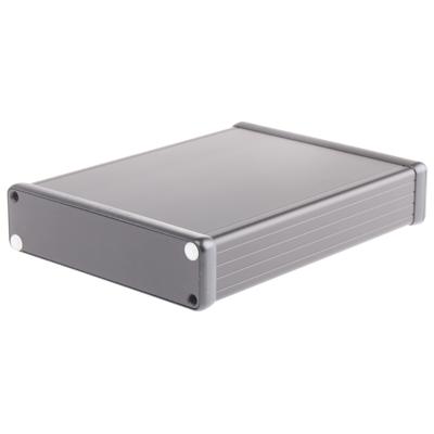 Hammond Electronics 1455P1601BK Profielbehuizing 163 x 120.5 x 30.5 Aluminium Zwart 1 stuk(s)