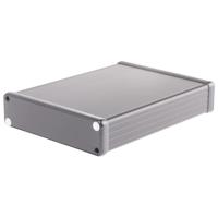 Hammond Electronics 1455P1601BK Profielbehuizing 163 x 120.5 x 30.5 Aluminium Zwart 1 stuk(s) - thumbnail