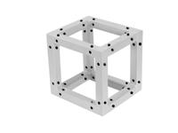 DECOTRUSS Quad Corner Block sil - thumbnail