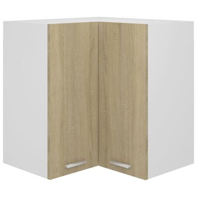Hanghoekkast Lyon 57x57x60 cm bewerkt hout sonoma eikenkleurig