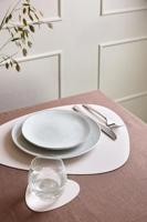 LIND DNA - Glass Mat Curve - Onderzetter 11x13cm Hippo Warm Grey - thumbnail