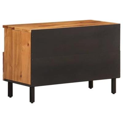 Tv-meubel 70x33x46 cm massief acaciahout