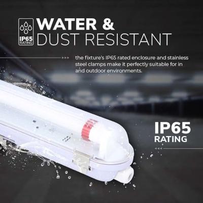 LED TL armatuur 120cm - T8 (G13) - 18 Watt 3150 lumen (175lm/W) - 6000K daglicht wit (860) - Koppelbaar - Flikkervrij - IP65 waterdicht - LED TL Lamp LED TL armatuur 120cm - T8 (G13) - 18 Watt 3150 lumen (175lm/W) - 6000K daglicht wit (860) - Koppelbaar - Flikkervrij - IP65 waterdicht - LED TL Lamp