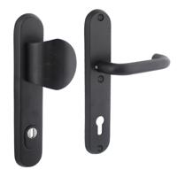 Intersteel VoordeurbeslagVurano PC 92mm kerntrekbeveiliging zwart - 0023.396049 - thumbnail