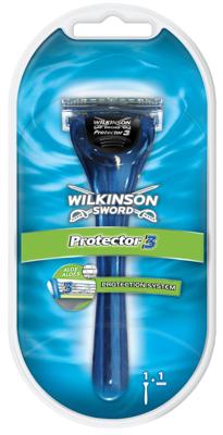 Wilkinson Wilkinson Sword Protector 3 - Scheerhouder incl. 1 Scheermesje