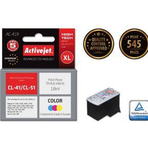 Activejet AC-41R-inkt (Canon CL-41-vervanger; Premium; 18 ml; kleur)