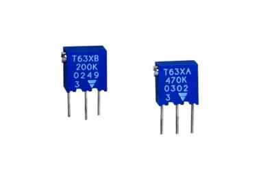 Vishay T63YB103KT20 T63YB103KT20 Spindeltrimmer 12-slagen Lineair 0.25 W 10 kΩ 4320 ° 1 stuk(s)
