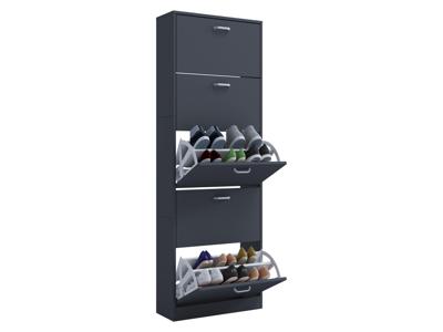 VCM Schoenenkast Sipos (Antraciet, XL)