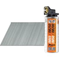 Paslode afwerknagels schuin - AF16x50 mm - RVS A2 - 2000 st + 2 gaspatronen - thumbnail