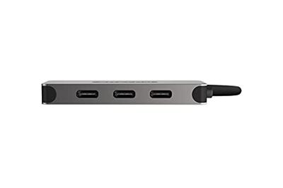 Sitecom CN-385 interface hub USB 3.2 Gen 1 (3.1 Gen 1) Type-C 5000 Mbit/s Aluminium, Zwart