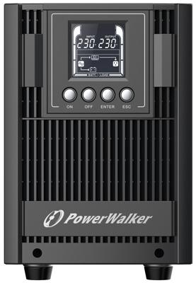 PowerWalker VFI 2000 AT Dubbele conversie (online) 2000 VA 1800 W 4 AC-uitgang(en)