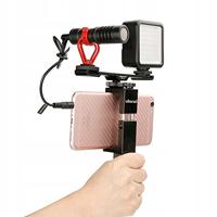 Ulanzi Dual cold shoe mount voor het monteren van extra lamp en/of microfoon - thumbnail