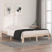 Bedframe massief hout 135x190 cm - thumbnail