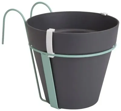 Elho loft urban easy hanger enkelbalkon pothouder antraciet Elho loft urban easy hanger enkelbalkon pothouder antraciet