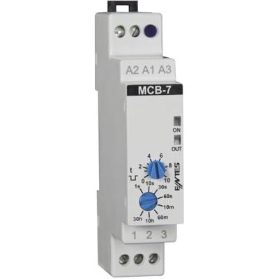 ENTES MCB-7 Tijdrelais Monofunctioneel 24 V/DC, 24 V/AC, 230 V/AC 1 stuk(s) Tijdsduur: 0.1 s - 30 h 1x wisselcontact