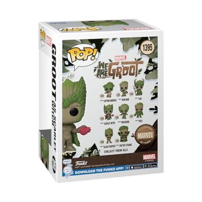 Funko Pop! figuur Marvel We Are Groot Groot als Scarlet Witch