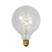Lucide G125 - Filament lamp - Ø 12,5 cm - LED Dimb. - E27 - 1x4,9W 2700K - Transparant - thumbnail