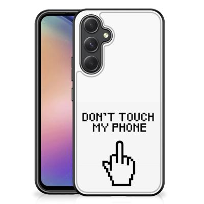 Samsung Galaxy A54 | Telefoon Hoesje | Finger Don't Touch My Phone
