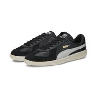 PUMA Army Trainer Sneakers Zwart Lichtgrijs Goud Wit - thumbnail