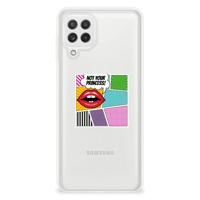 Samsung Galaxy A22 4G | M22 | Sillicone Back Cover | Popart Princess - thumbnail