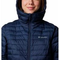 Columbia Silver Falls™ II Hooded Isolatiejas Dames Collegiate Navy M - thumbnail