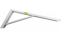 Driehoek Fepre Staal Wit (20 x 30 cm) - thumbnail