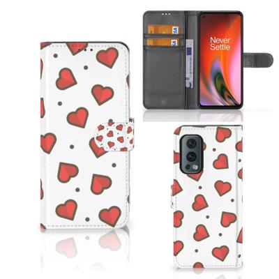 OnePlus Nord 2 5G | Telefoon Hoesje | Hearts OnePlus Nord 2 5G | Telefoon Hoesje | Hearts