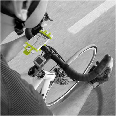 Celly telefoonhouder easybike universeel groen