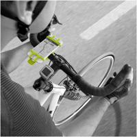 Celly telefoonhouder easybike universeel groen - thumbnail