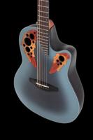 Ovation CE44-RBB Celebrity Elite Mid Depth Reverse Blue Burst elektrisch-akoestische westerngitaar - thumbnail