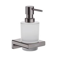 Zeeppompje HansGrohe AddStoris Geborsteld Zwart Chroom - thumbnail