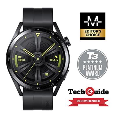 Huawei Horloge GT 3 Active (46mm) - Smartwatch Zwart