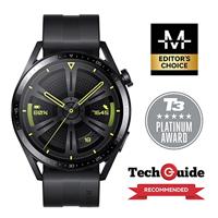 Huawei Horloge GT 3 Active (46mm) - Smartwatch Zwart - thumbnail