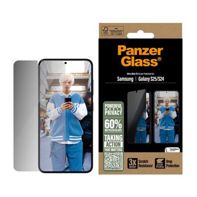PanzerGlass® Privacy Screen Protector Samsung Galaxy S 2025 | Ultra Wide Fit