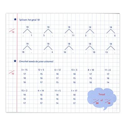 Deltas Oefenschrift rekenen 6-7j. 2e trimester