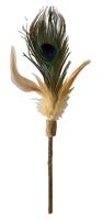 CROCI EUPHORIA KATTENHENGEL MATATABI PAUWENVEER 12 CM - thumbnail